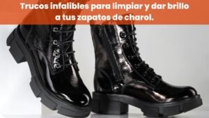 Cómo limpiar zapatos de charol