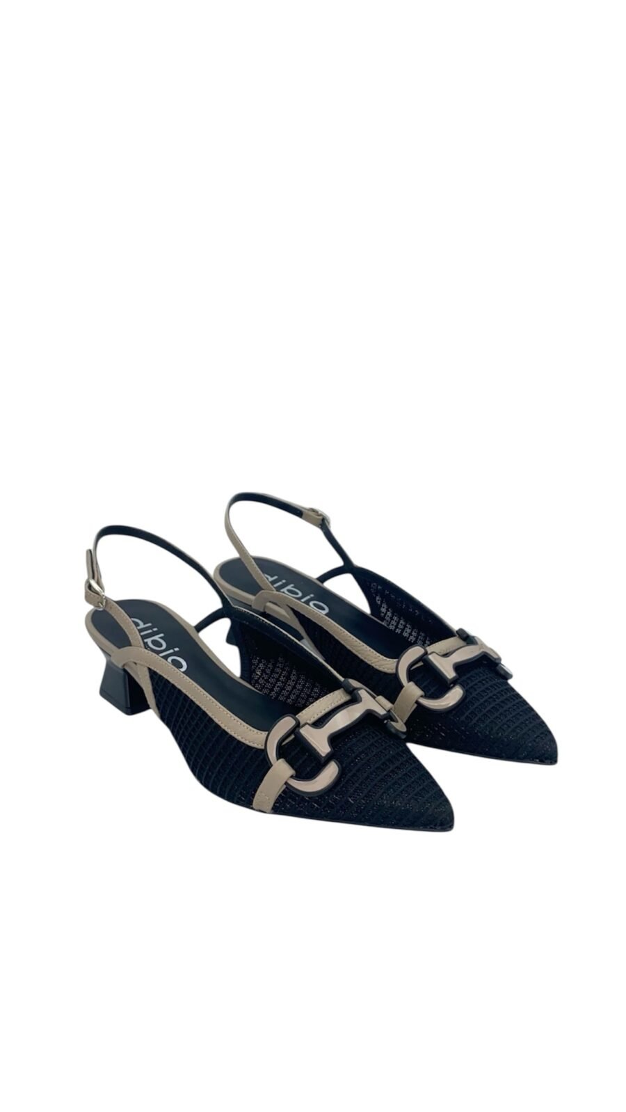 DIBIA Zapato destalonado mod. 14128 Negro - Imagen 2