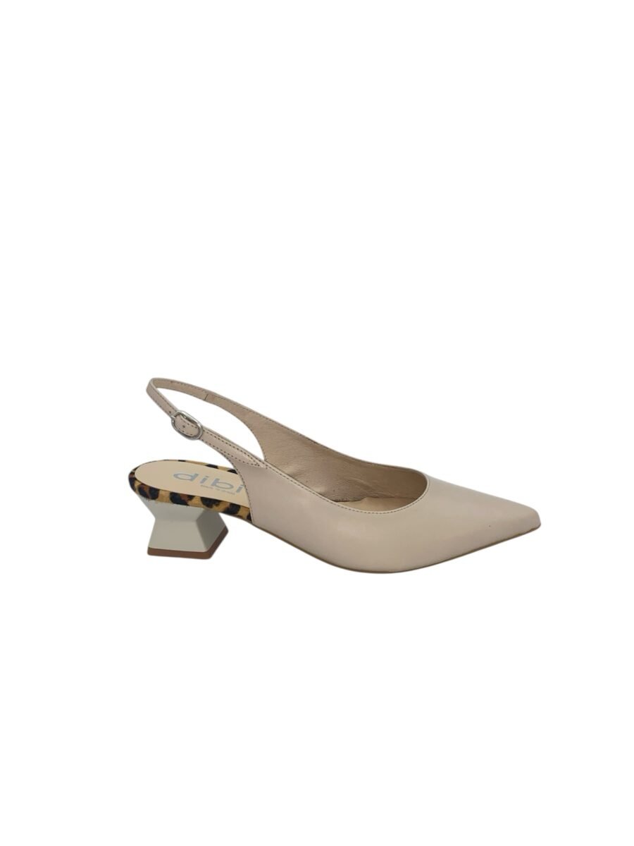 DIBIA Zapato destalonado mod. 14506 Napa Nude
