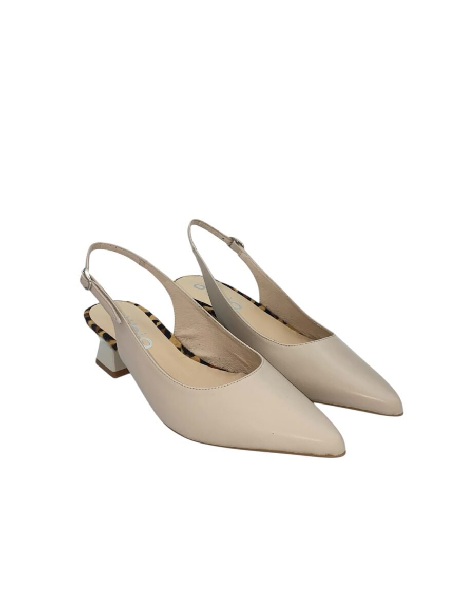 DIBIA Zapato destalonado mod. 14506 Napa Nude - Imagen 2
